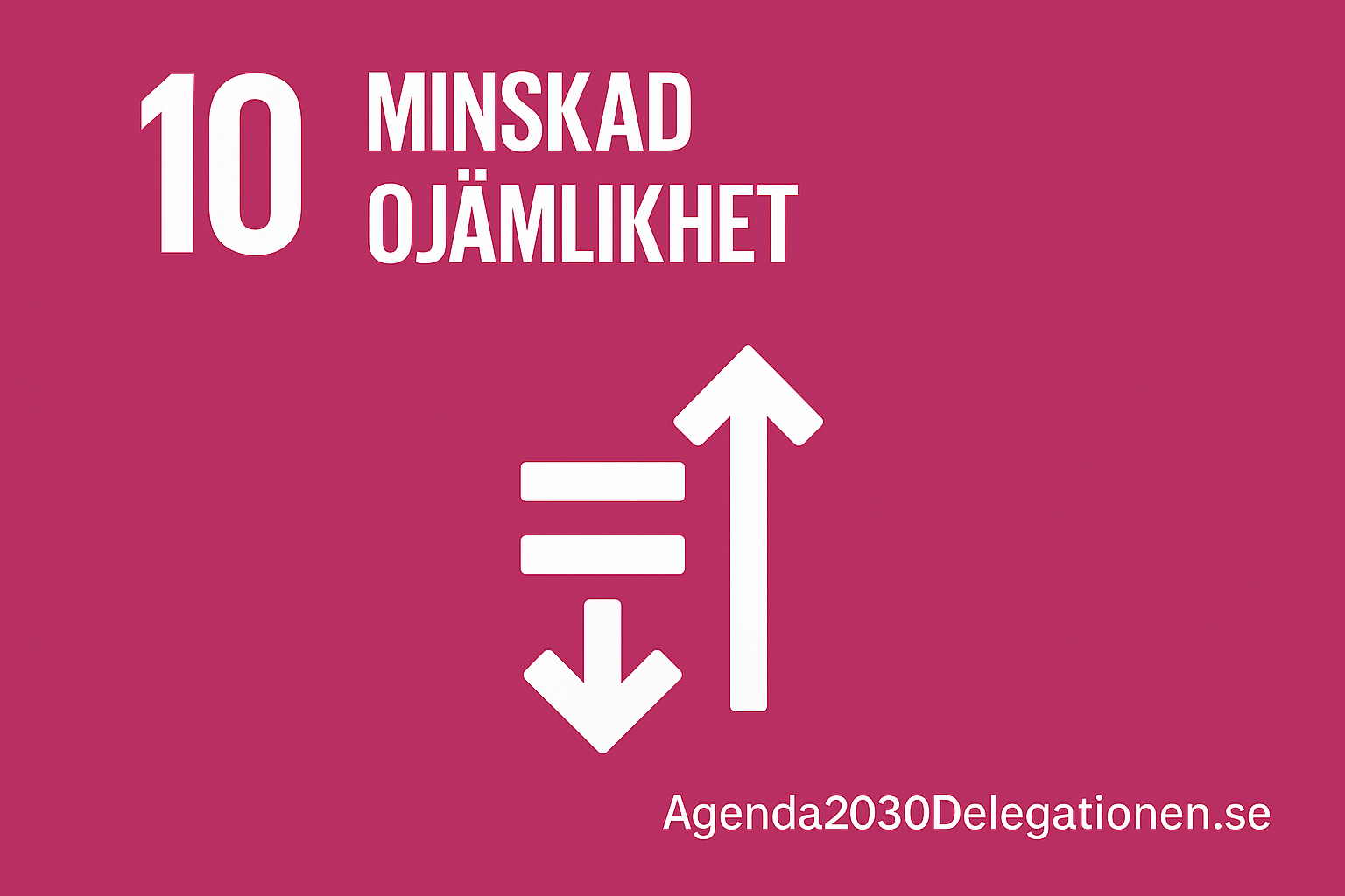 agenda 2030 mål 10
