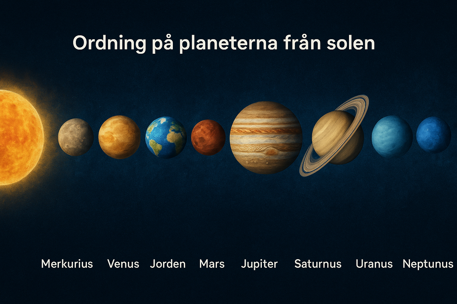 Planeter Features Planeter i solsystemet – antal, ordning och fakta om varje planet